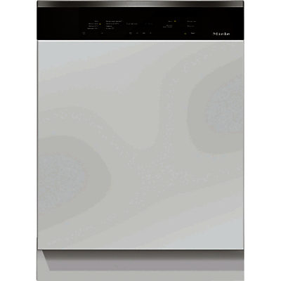 Miele G6517 SCi XXL Semi Integrated Dishwasher, Clean Steel Miele G6517 SCi XXL Semi Integrated Dishwasher, Clean Steel